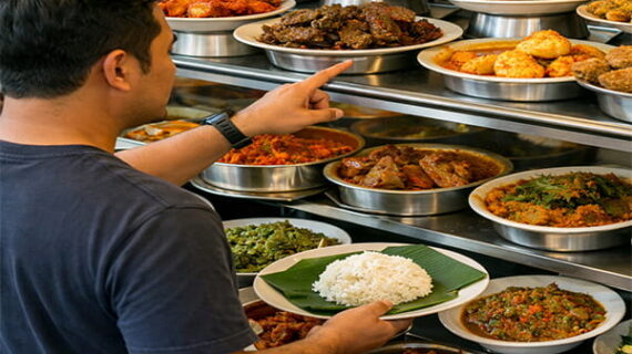 Nasi Padang : Tips Memilih Lauk Rendah Lemak di Rumah Makan Padang