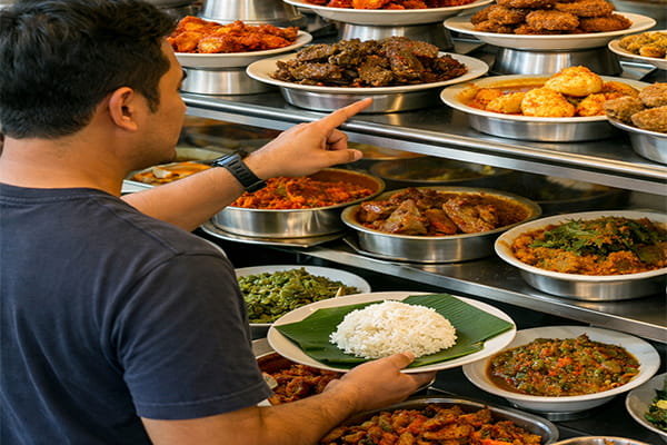 Nasi Padang : Tips Memilih Lauk Rendah Lemak di Rumah Makan Padang